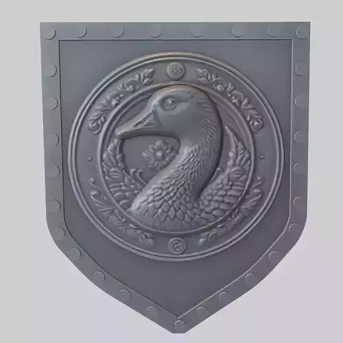 Goose Animal Wall Art Goose Animal Medallion 