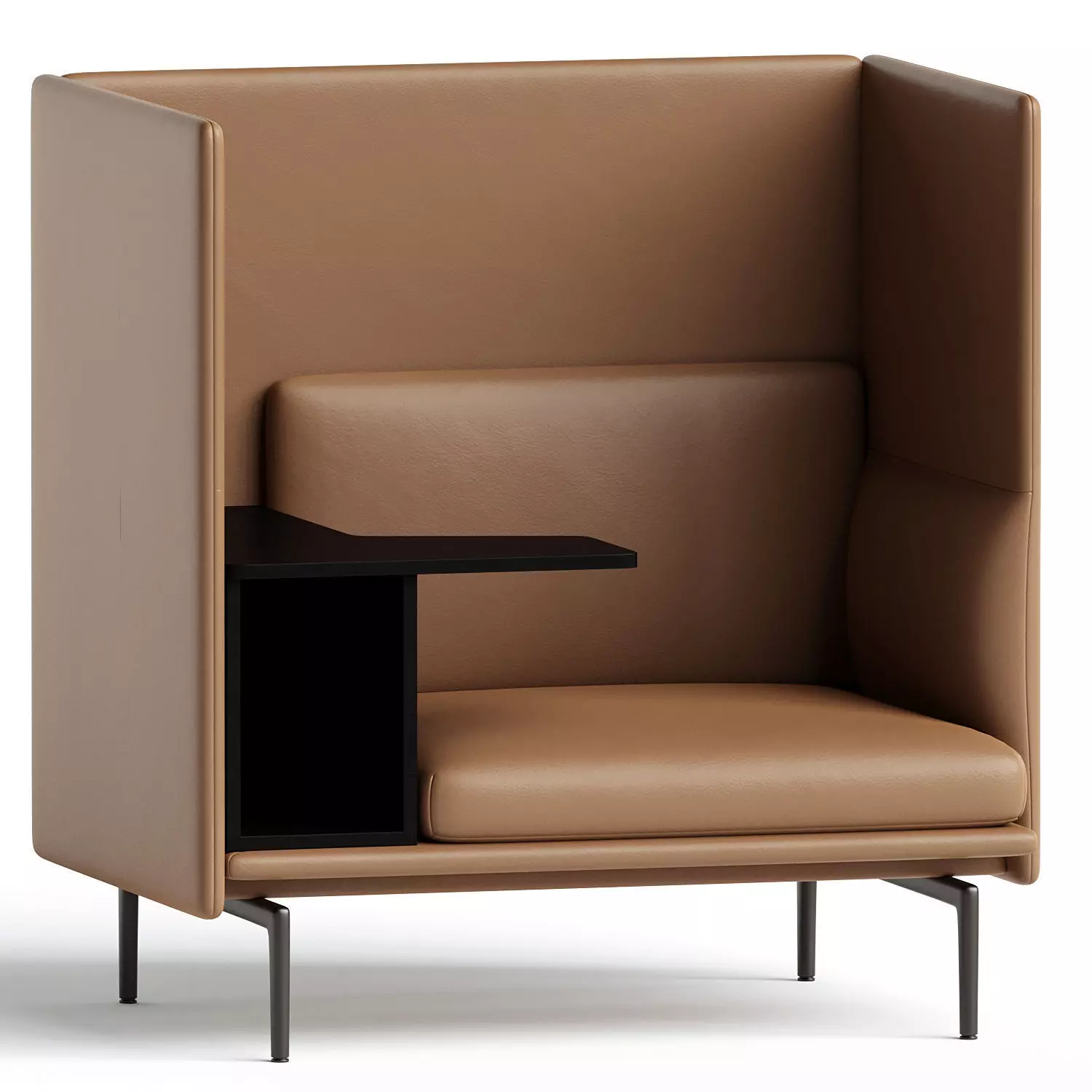 Outline Highback Work Sofa 3D model