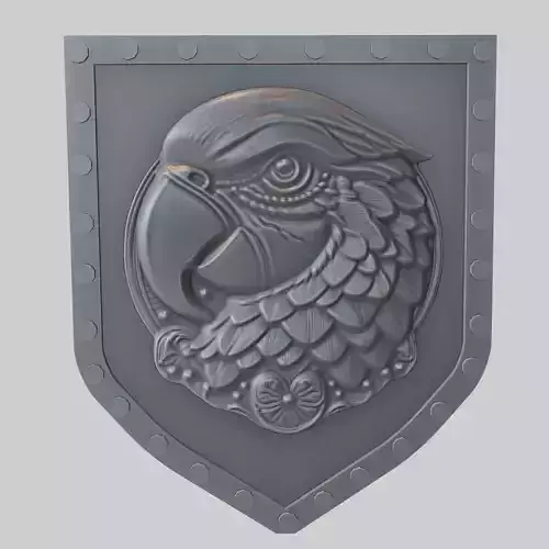 Parrot Animal Wall Art Parrot Animal Medallion 