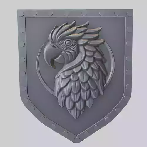 Parrot Animal Wall Art Parrot Animal Medallion 