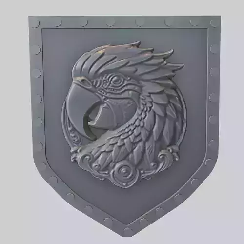 Parrot Animal Wall Art Parrot Animal Medallion 