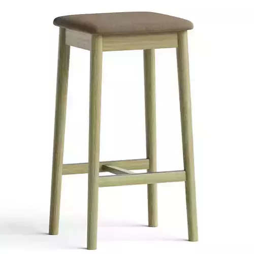WHITE 135 BAR STOOL BY HARRI KOSKINEN