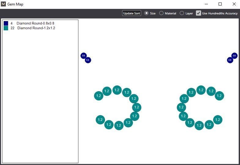 Earring Juste un Clou 3D print model_5