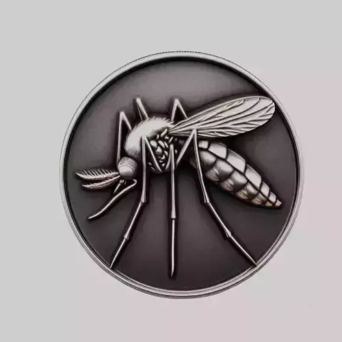 Mosquito Animal Head Mosquito Animal Medallion