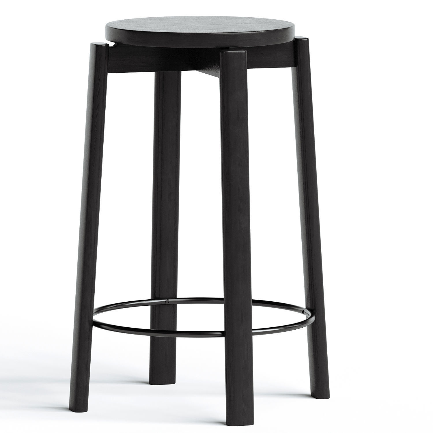 Passage Counter Stool 3D model_1
