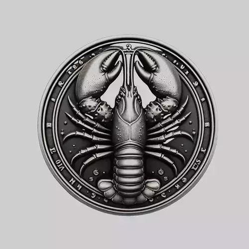 Lobster Animal Head Lobster Animal Medallion