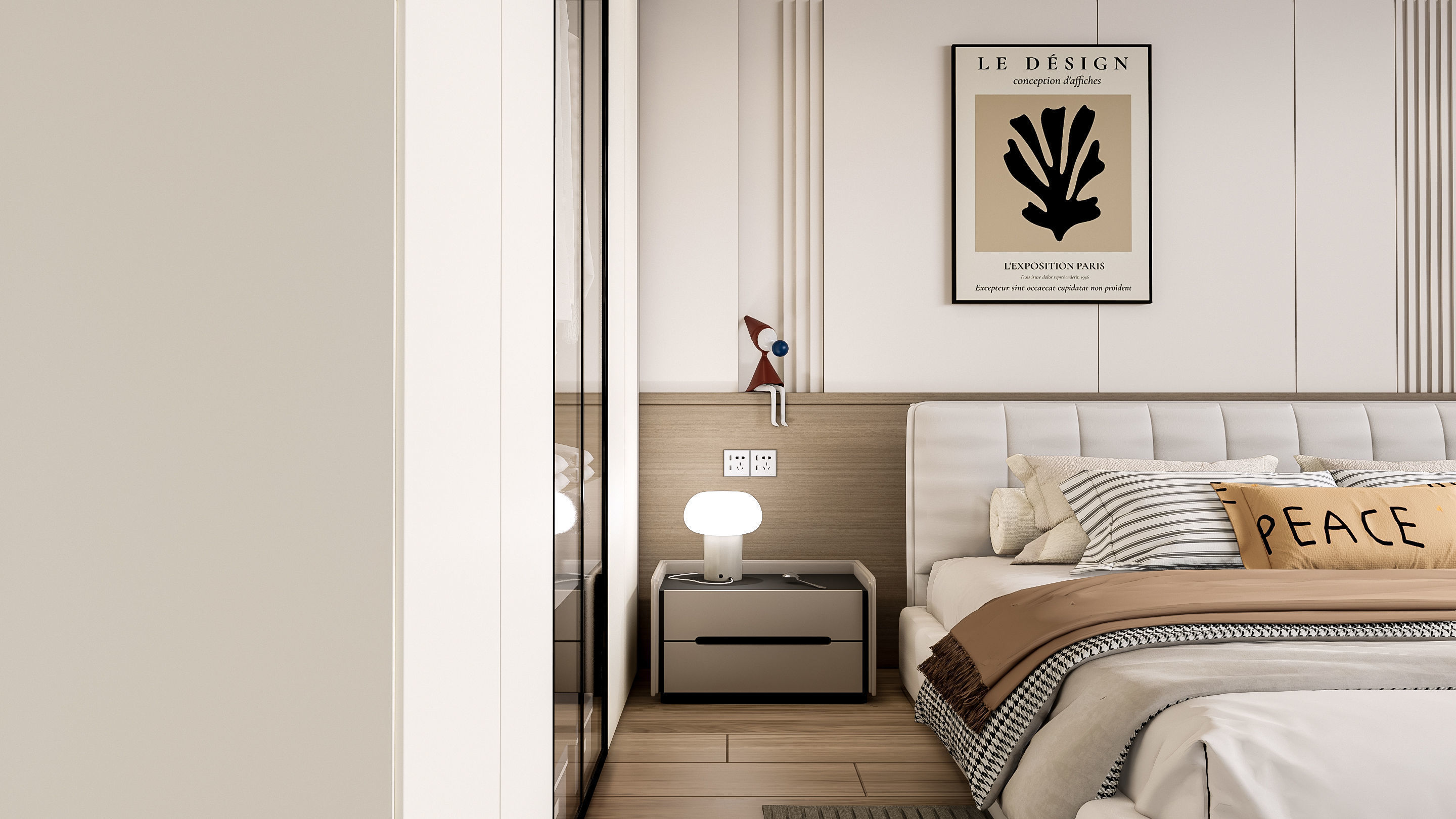 Bedroom 11 3D model_9