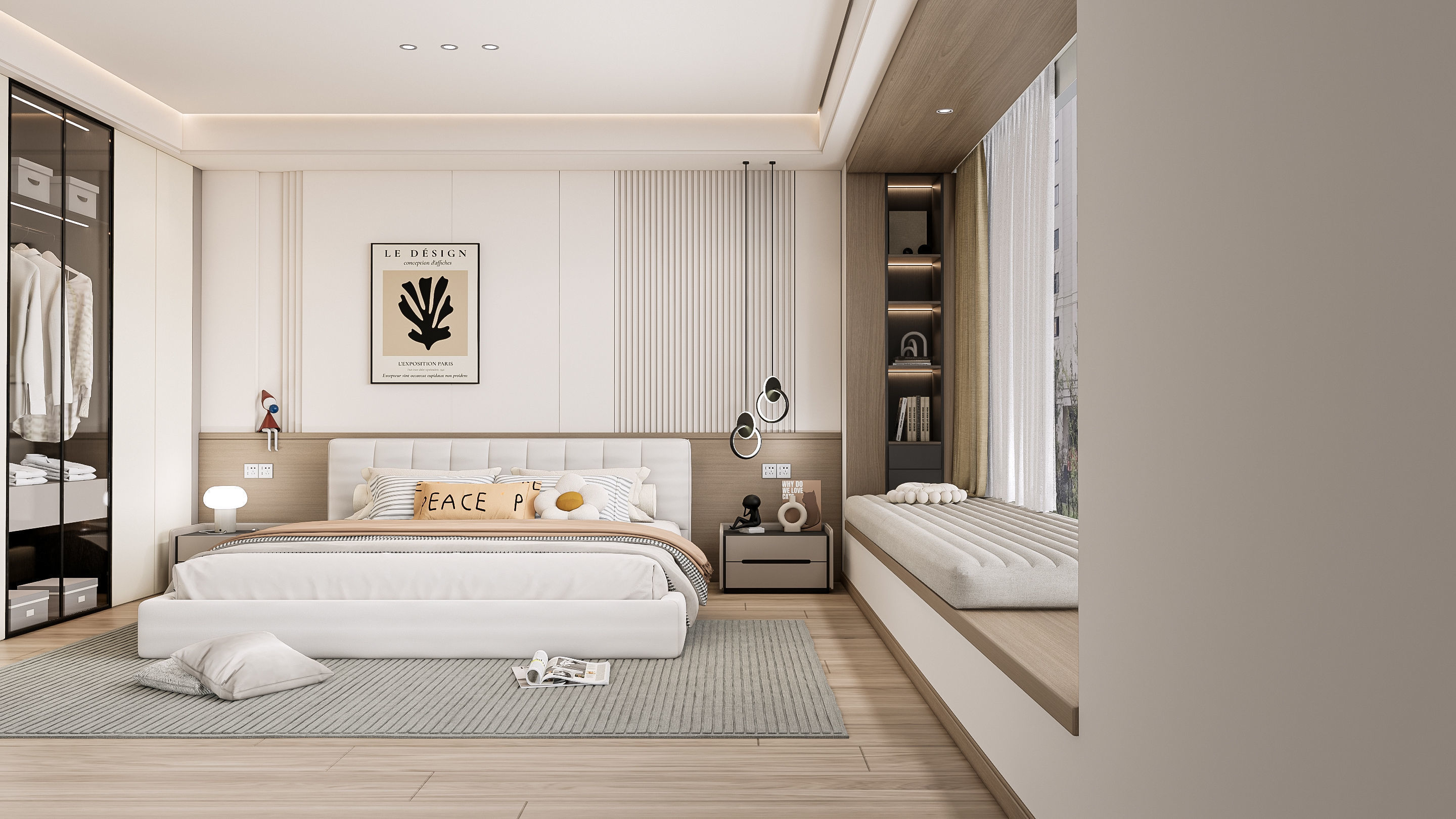Bedroom 11 3D model_4