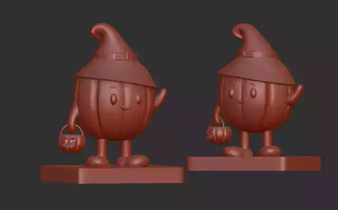 cute hollowen pumpkin 