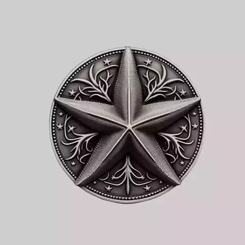 Starfish Animal Head Starfish Animal Medallion