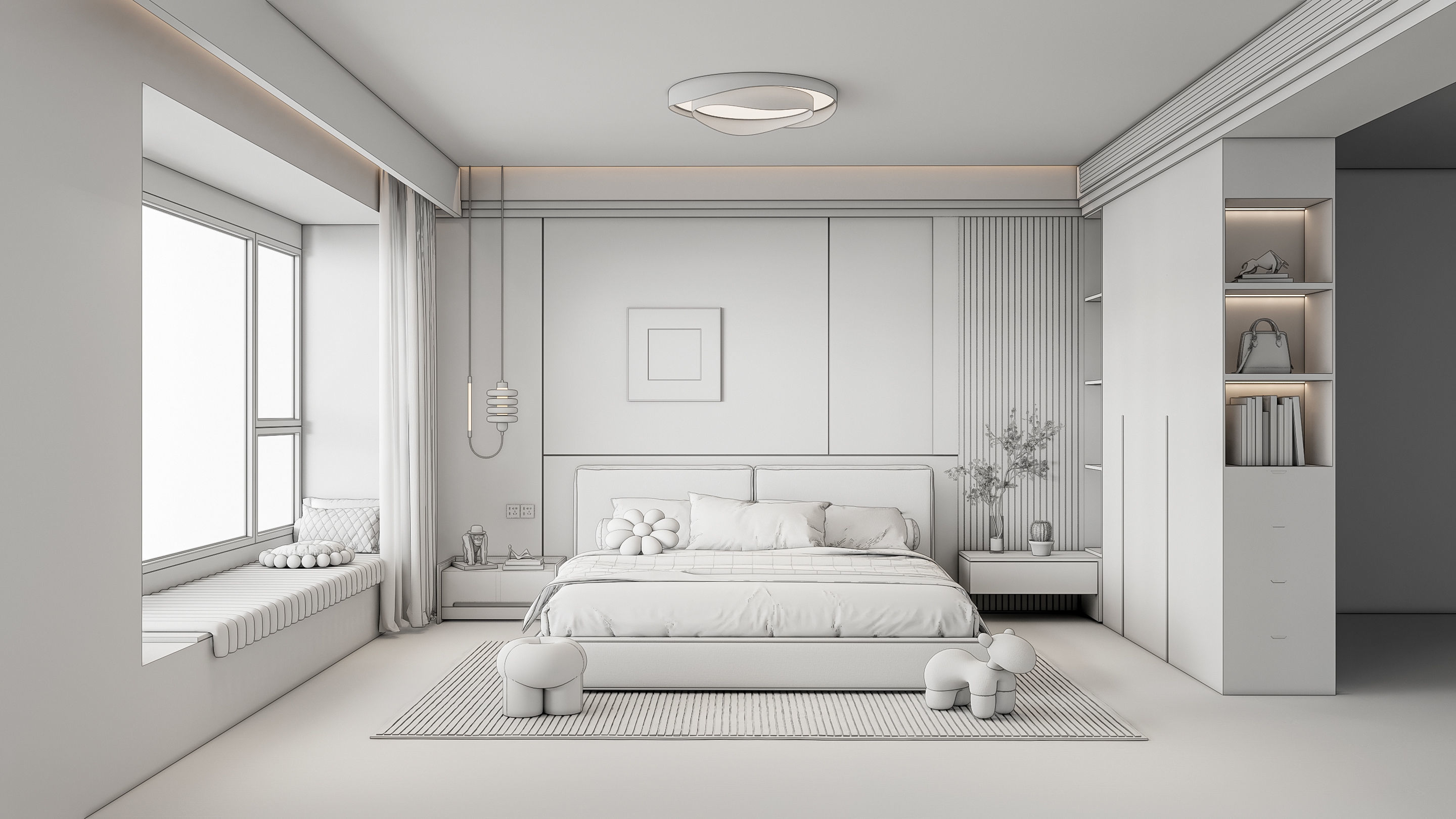 Bedroom 12 3D model_17