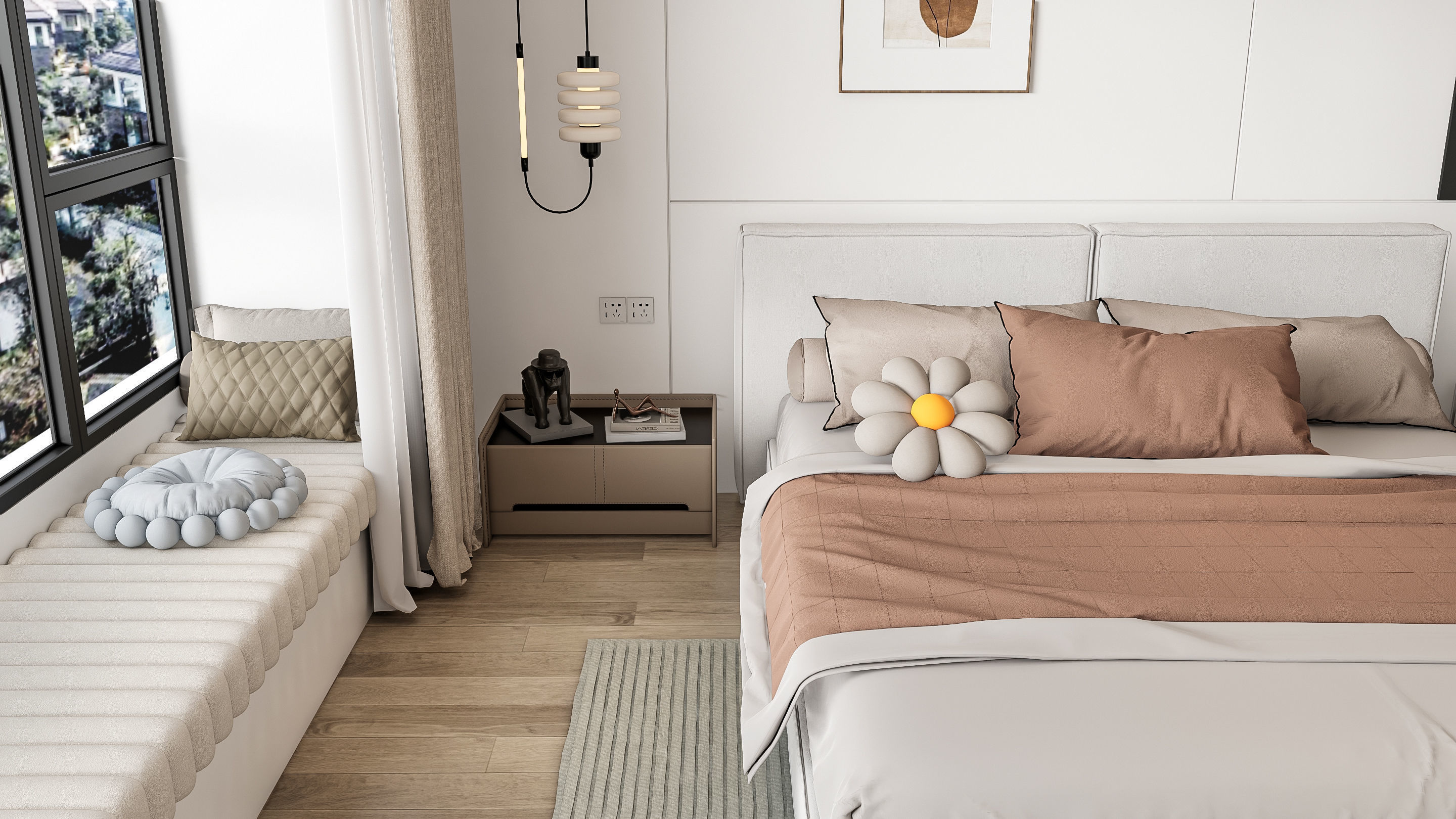 Bedroom 12 3D model_9