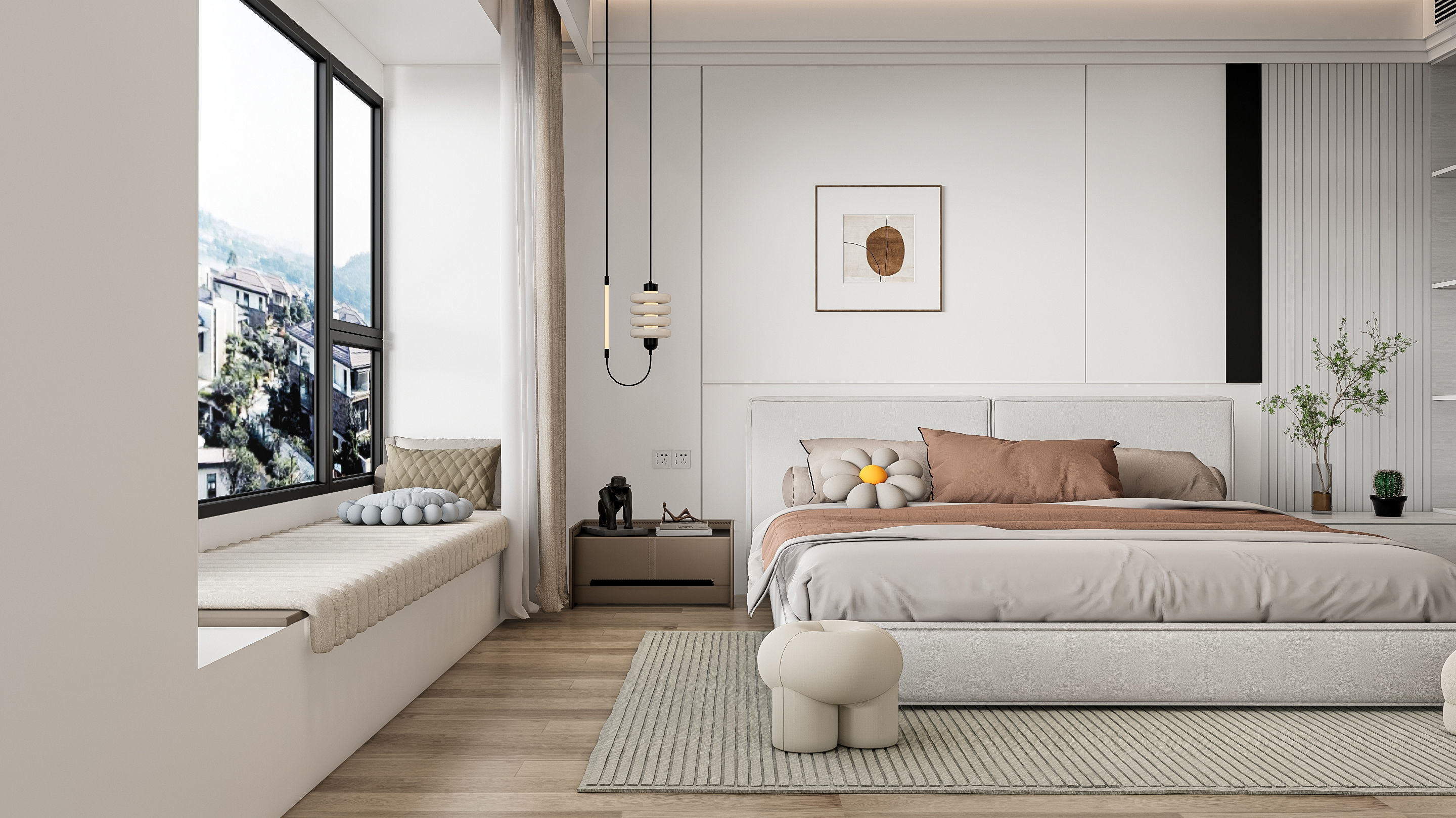 Bedroom 12 3D model_8