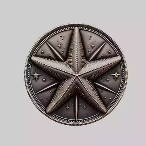 Starfish Animal Head Starfish Animal Medallion