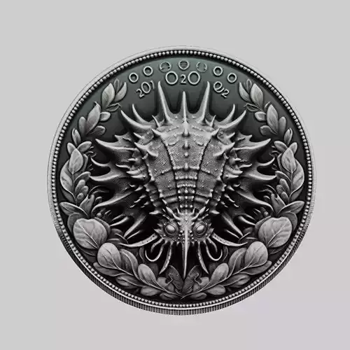 Sea cucumber Animal Head Sea cucumber Animal Medallion 3D print model