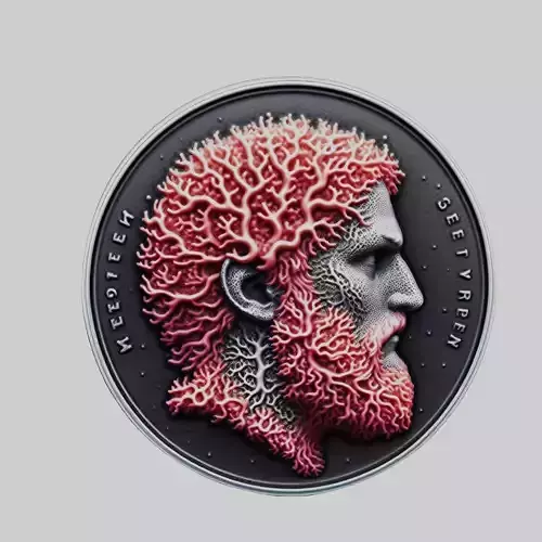 Coral Animal Head Coral Animal Medallion