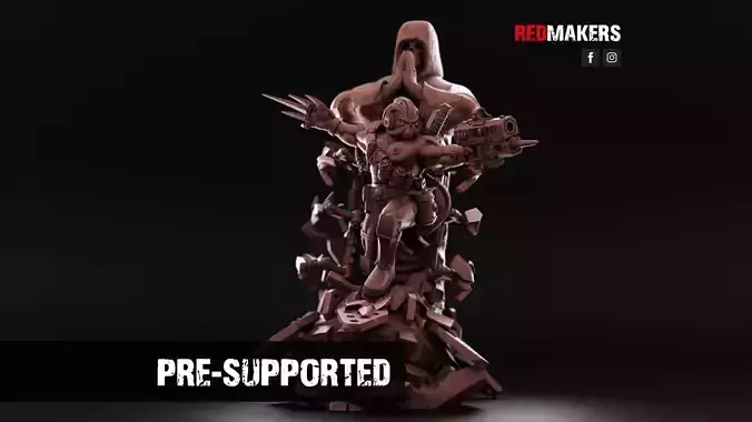 Terror Assassin 3D print model