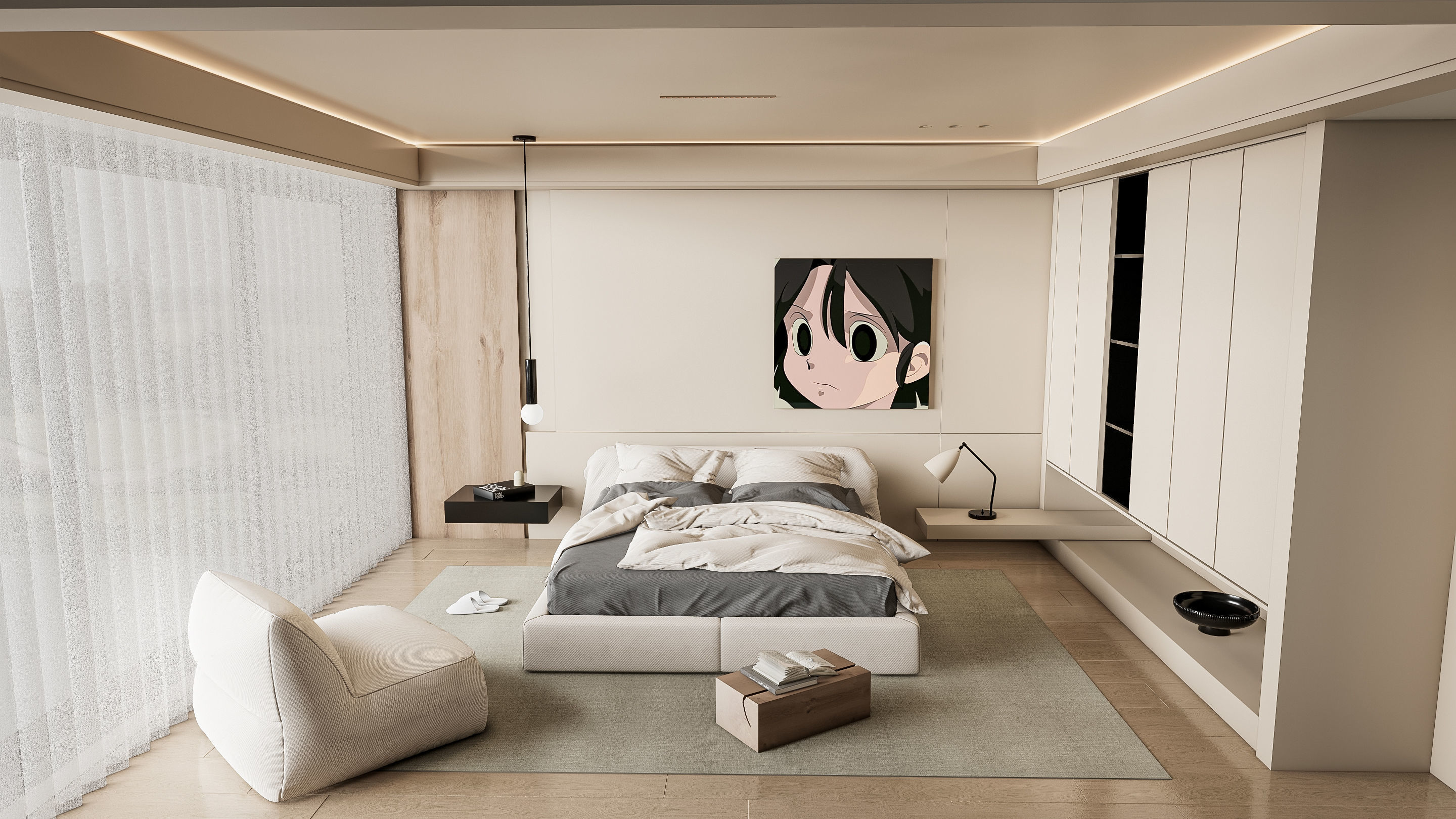 Bedroom 14 3D model_19