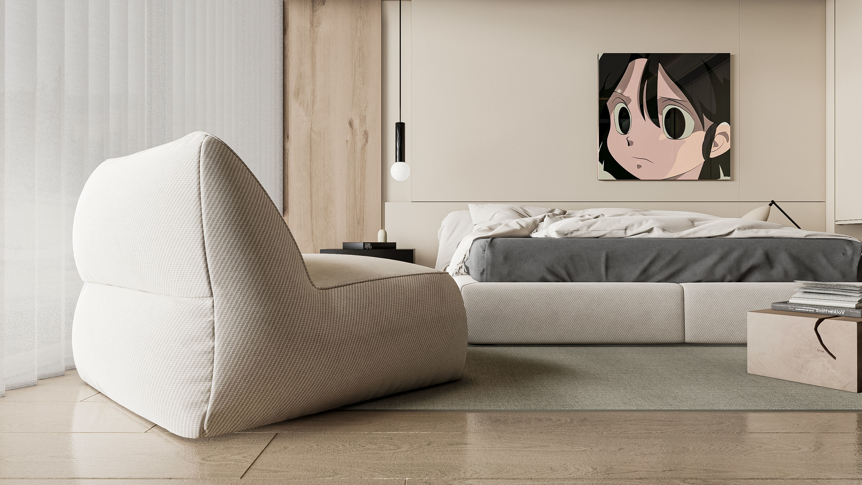 Bedroom 14 3D model_13