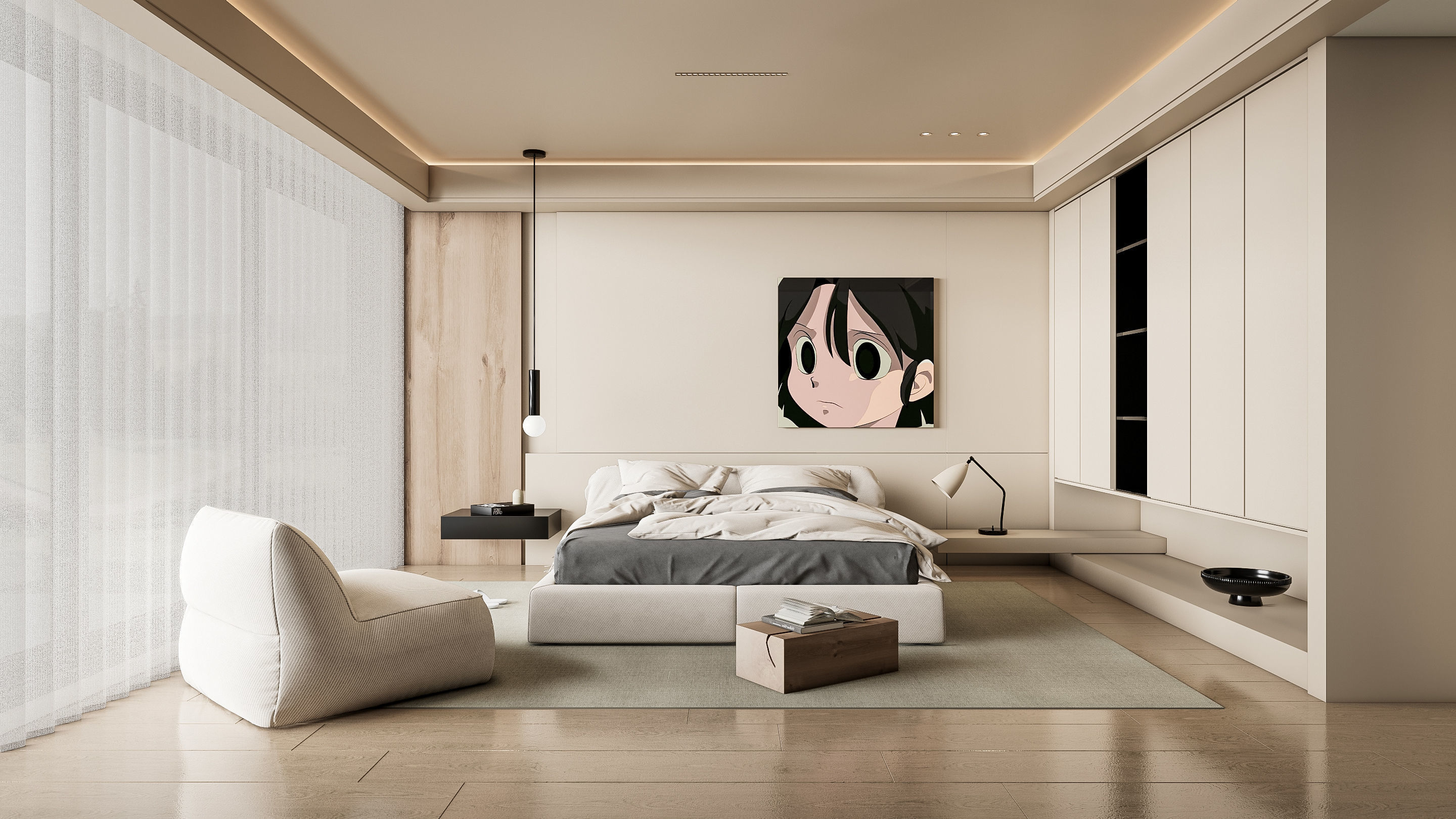 Bedroom 14 3D model_1