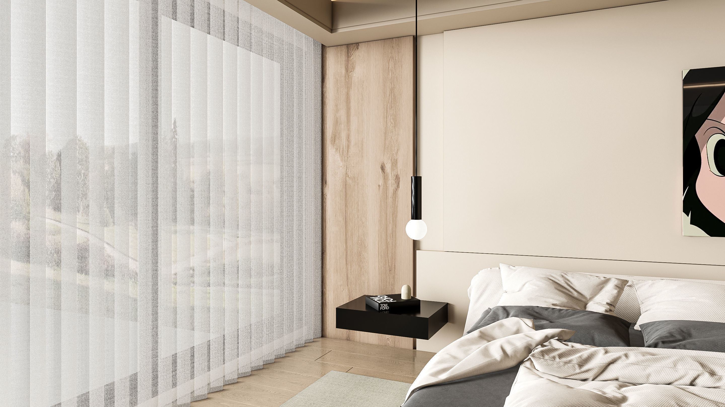 Bedroom 14 3D model_7