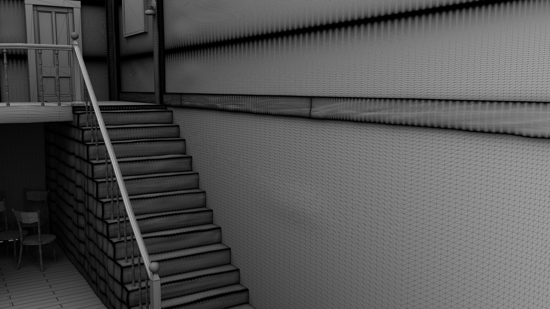 Old Vintage beer bar 3D model_13