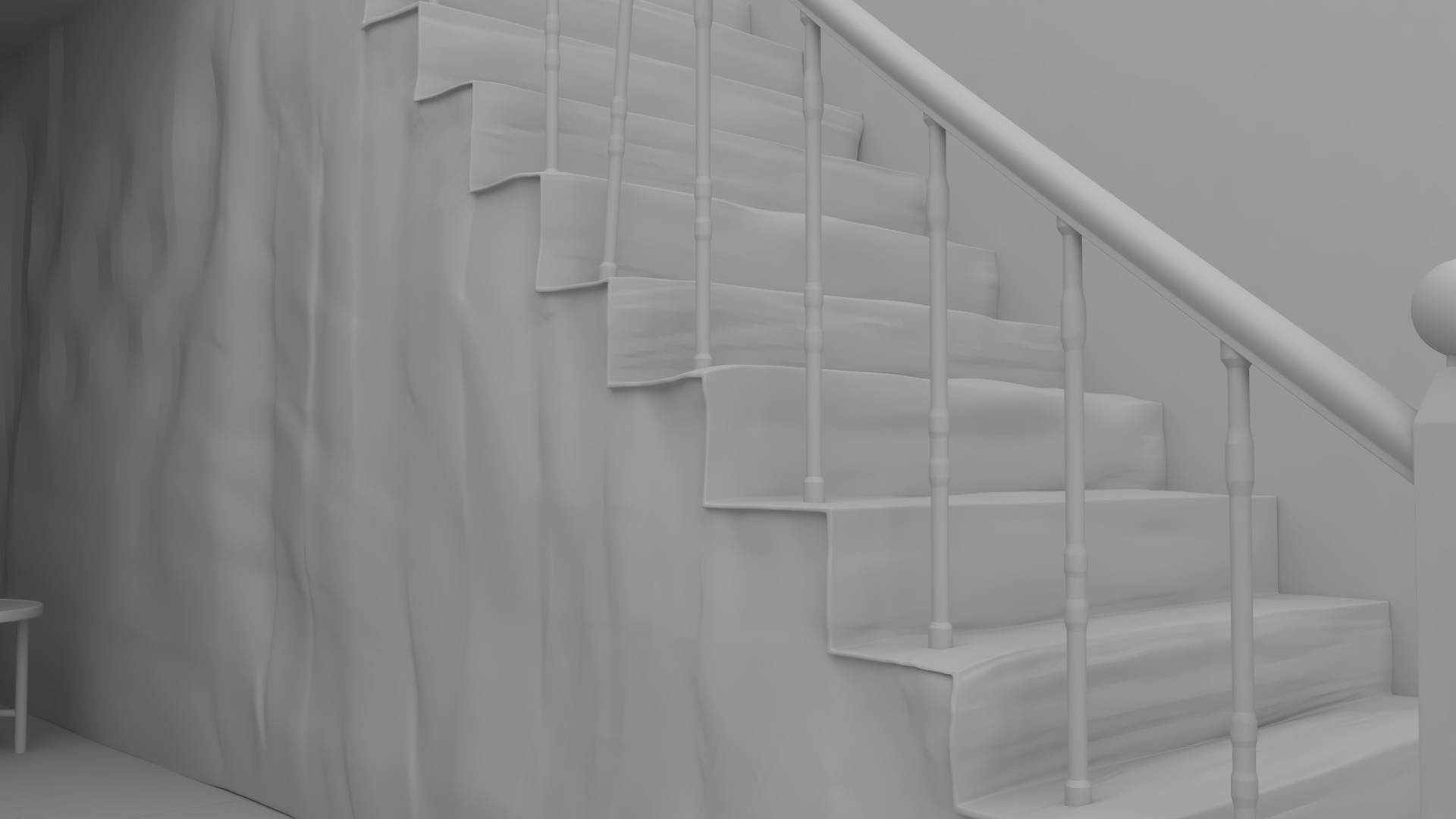 Old Vintage beer bar 3D model_5