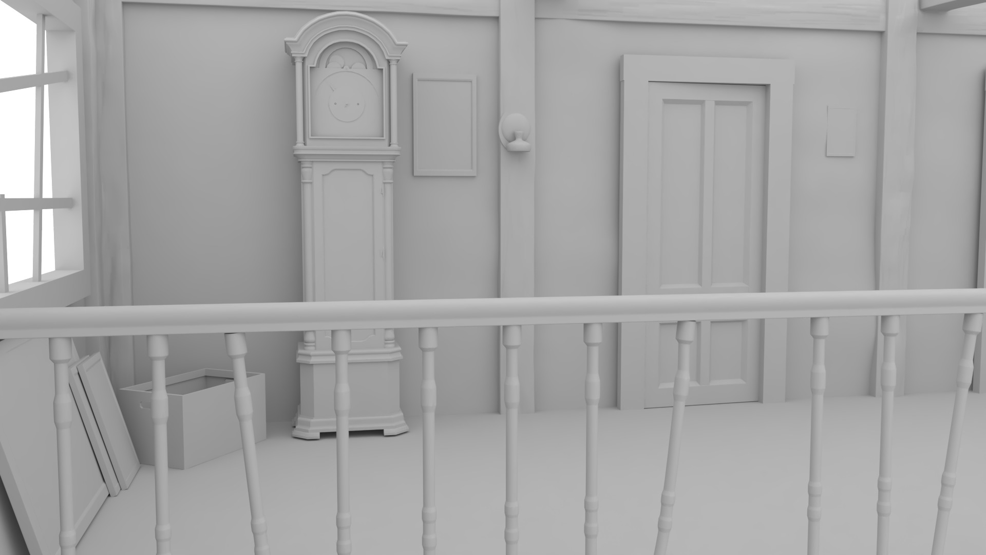 Old Vintage beer bar 3D model_6