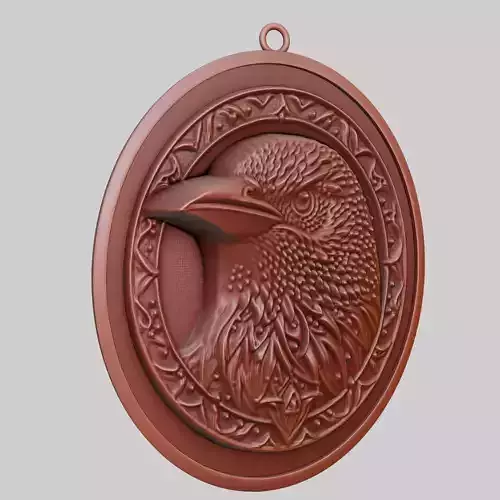 Starling Animal Pendant Starling Animal Necklace