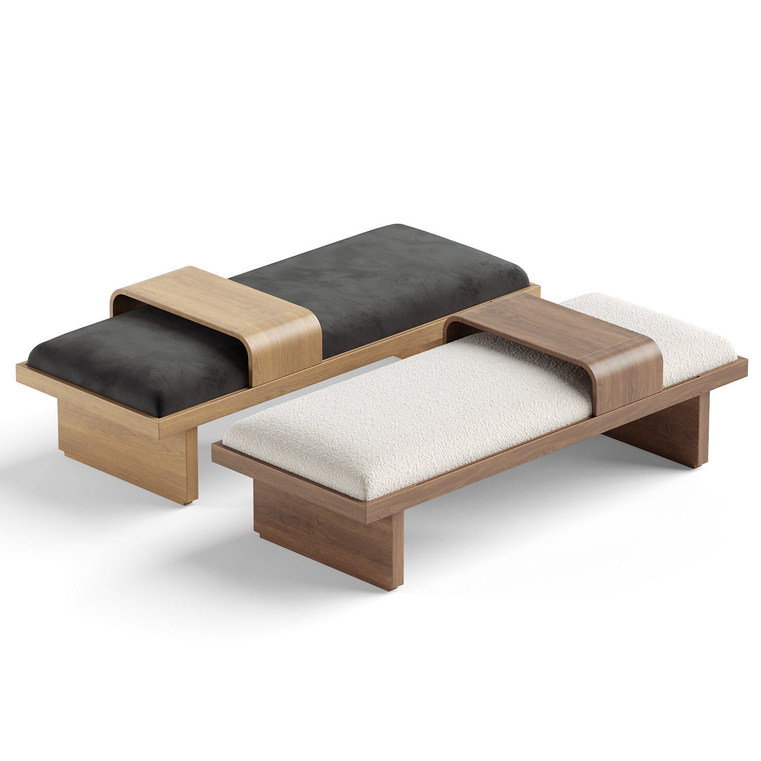 Arlington Bench 3D model_3