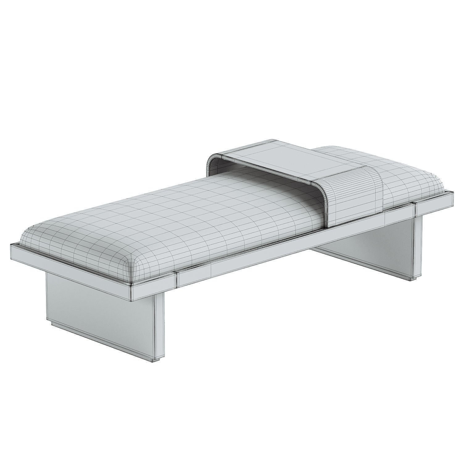 Arlington Bench 3D model_4