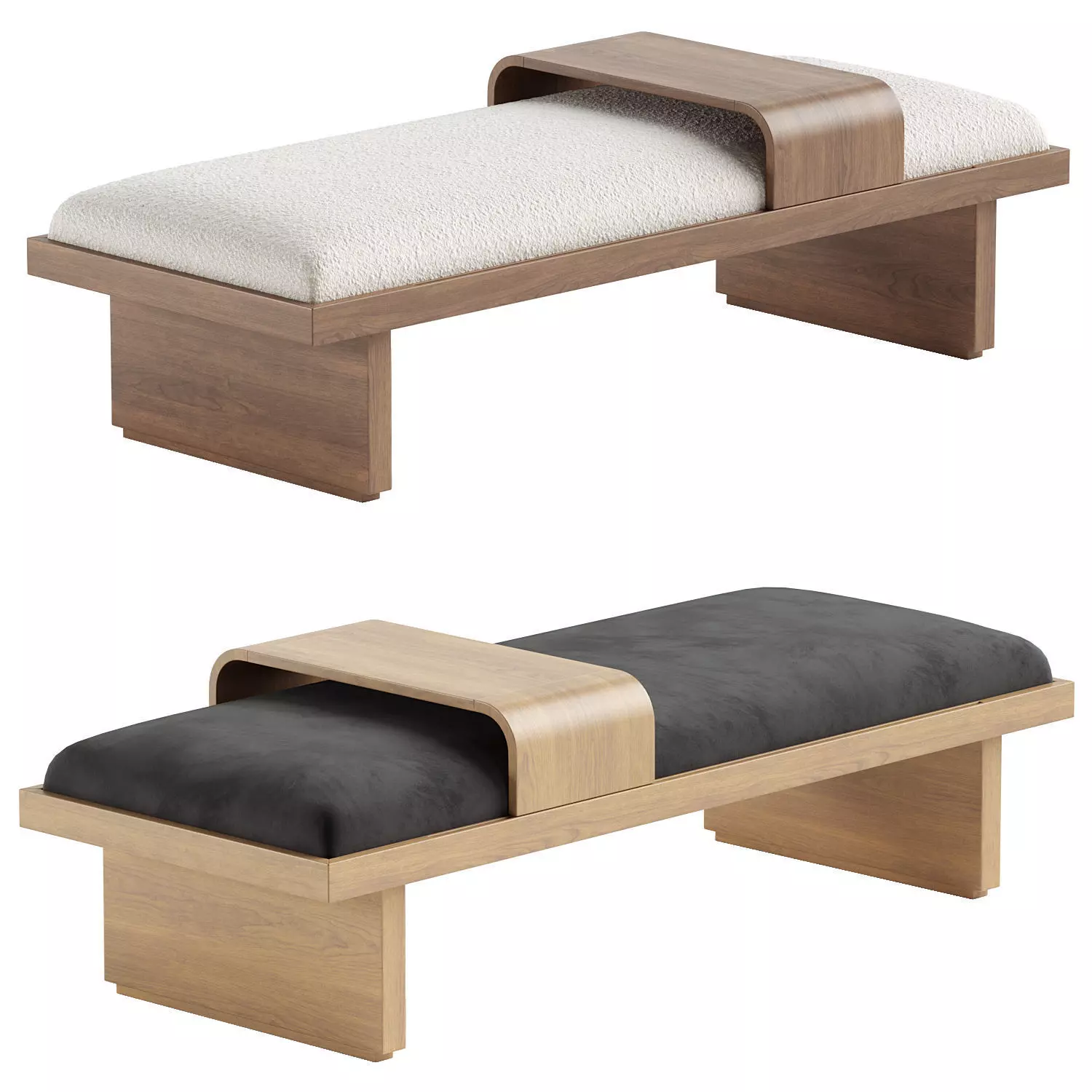 Arlington Bench 3D model_0