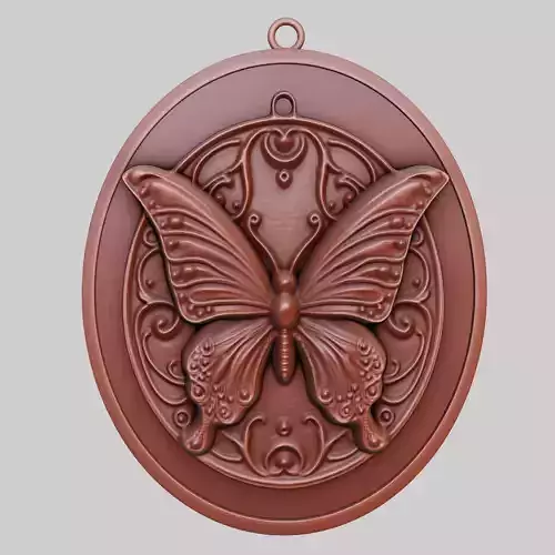Butterfly Animal Pendant Butterfly Animal Necklace