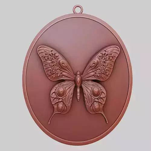 Butterfly Animal Pendant Butterfly Animal Necklace