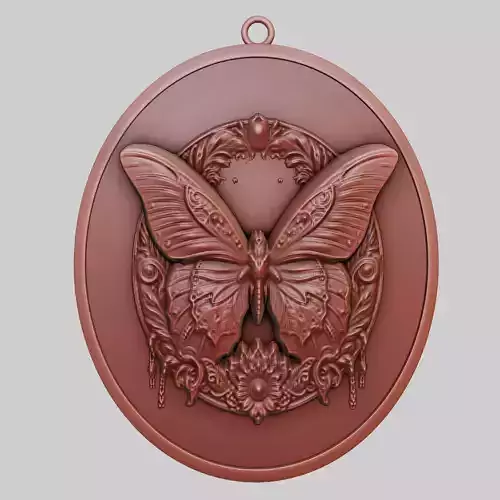 Butterfly Animal Pendant Butterfly Animal Necklace