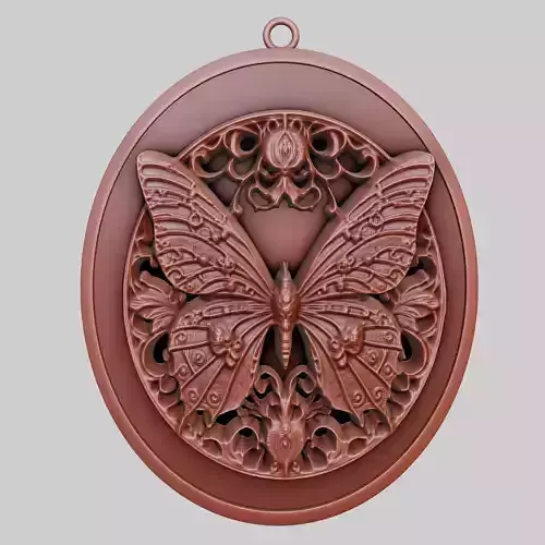 Butterfly Animal Pendant Butterfly Animal Necklace