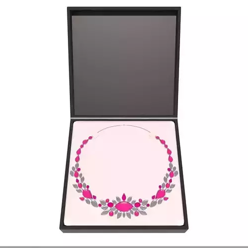 Precious Necklace 3D model