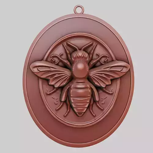 Bee Animal Pendant Bee Animal Necklace