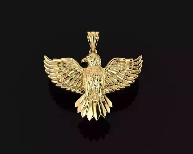 Hawk hunting 2D print model 