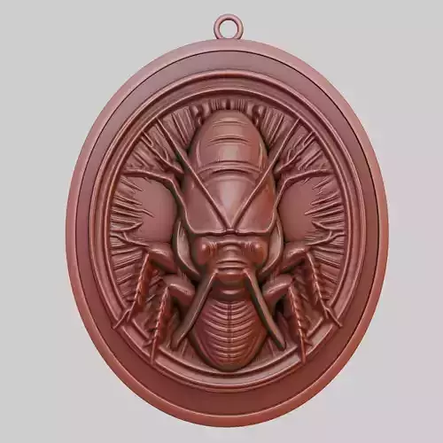 Cockroach Animal Pendant Cockroach Animal Necklace