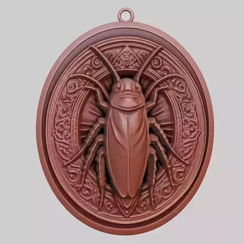Cockroach Animal Pendant Cockroach Animal Necklace