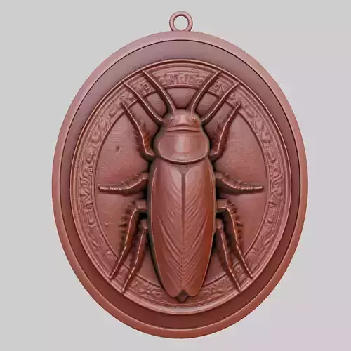 Cockroach Animal Pendant Cockroach Animal Necklace