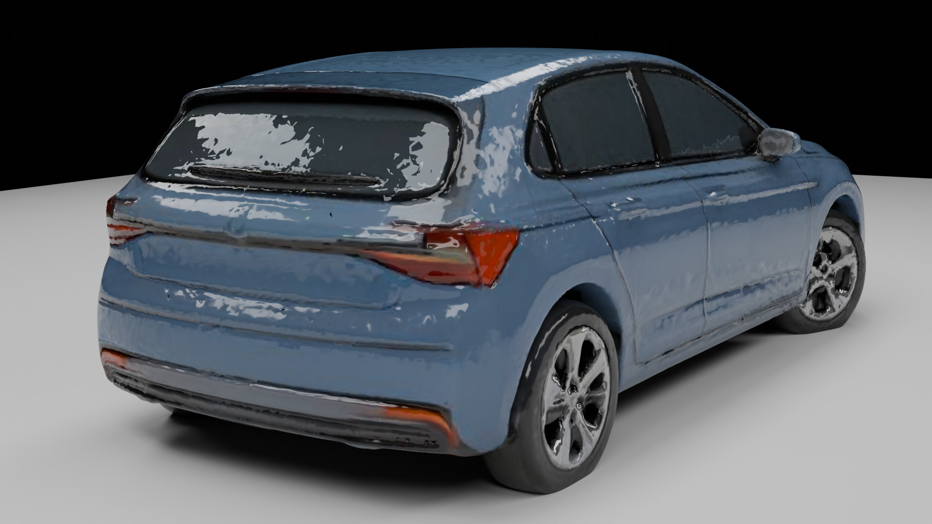 Volkswagen Golf Fictional 3D model_6