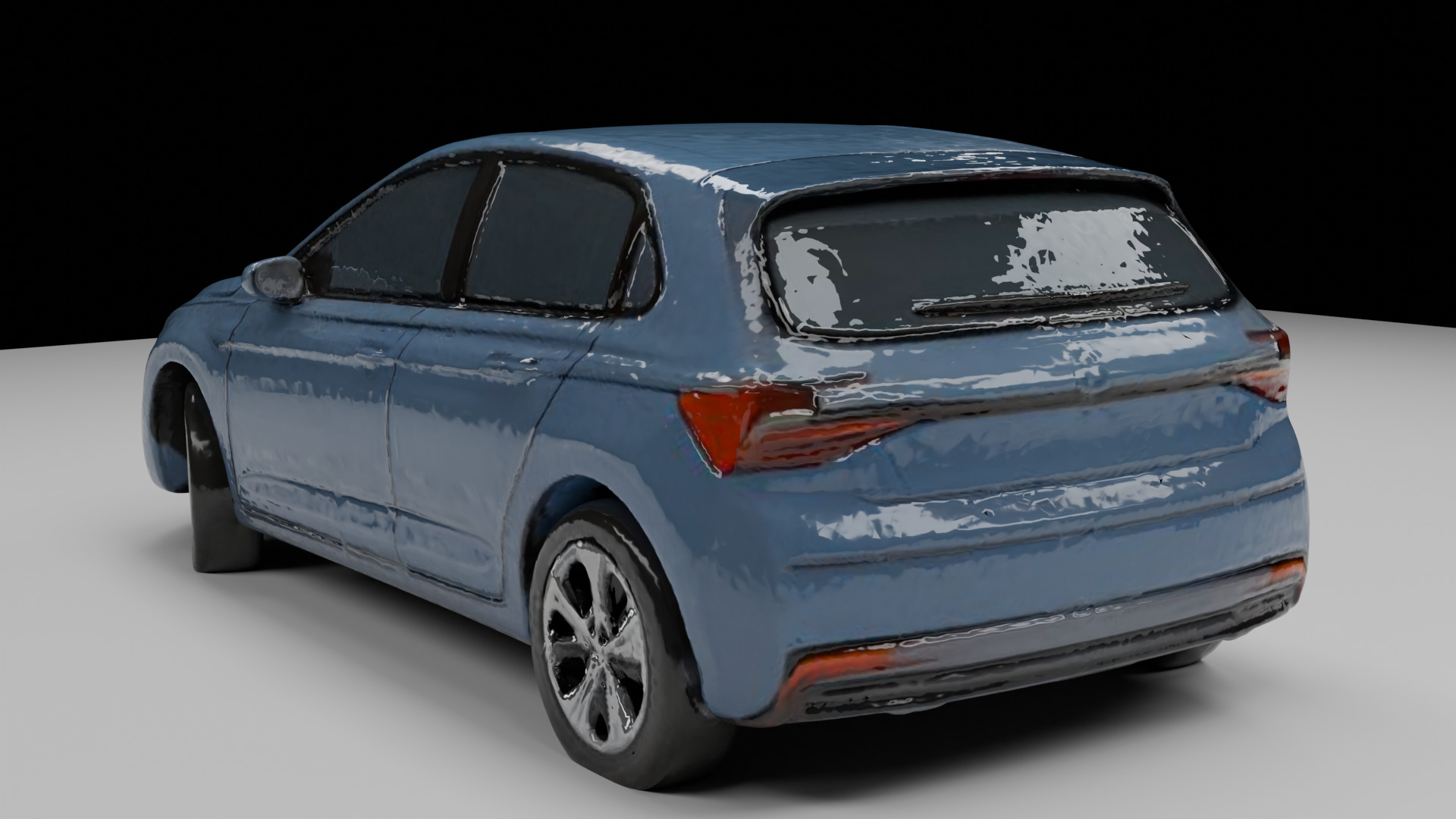 Volkswagen Golf Fictional 3D model_4