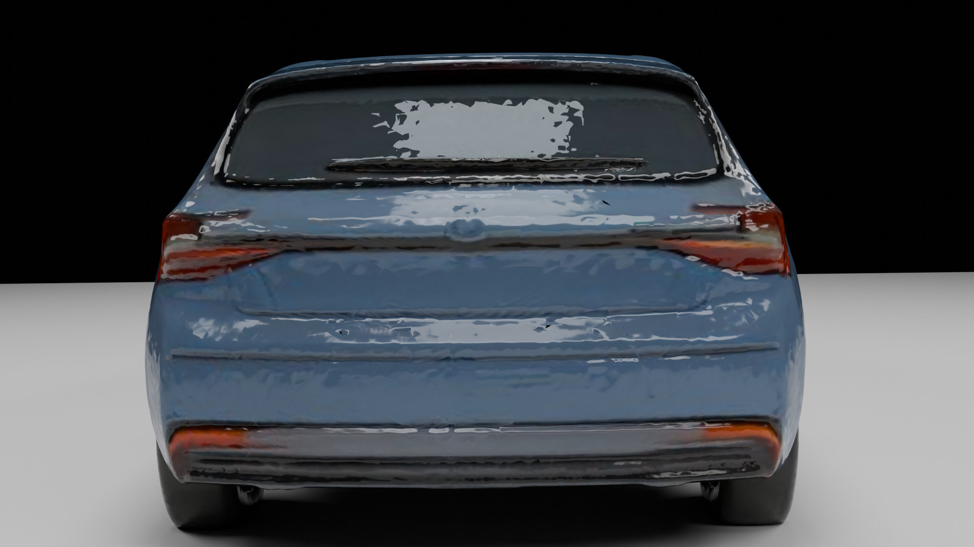 Volkswagen Golf Fictional 3D model_5