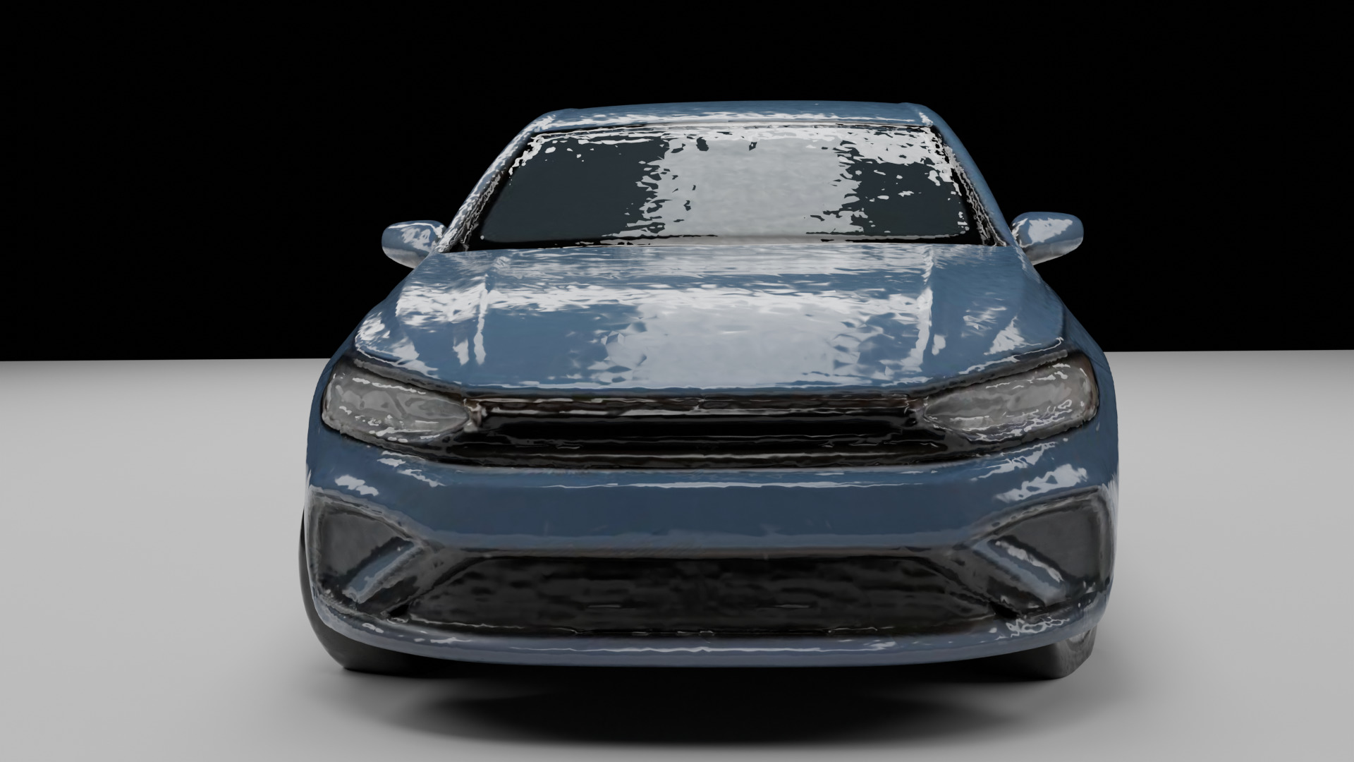 Volkswagen Golf Fictional 3D model_1