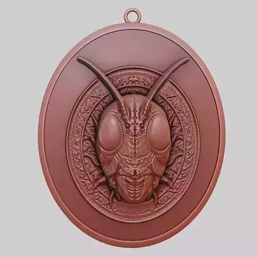 Grasshopper Animal Pendant Grasshopper Animal Necklace