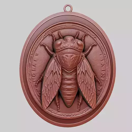 Cicada Animal Pendant Cicada Animal Necklace