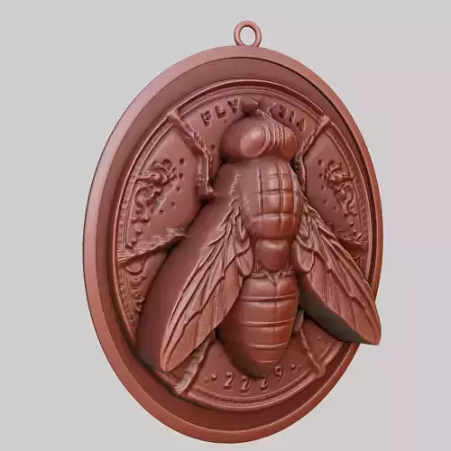 Fly Animal Pendant Fly Animal Necklace