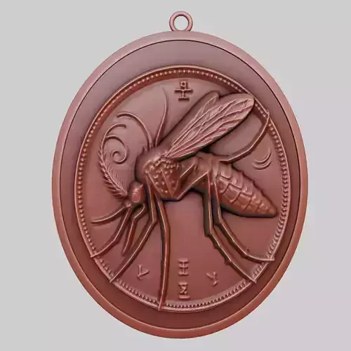 Mosquito Animal Pendant Mosquito Animal Necklace